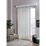 Taç Saten Güneşlik Düz Dikiş Kırık Beyaz 300x250 cm Fon Perde