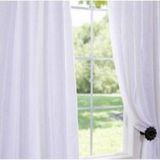 Taç Saten Güneşlik Düz Dikiş Kırık Beyaz 320x250 cm Fon Perde