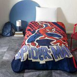 Taç Spiderman Block Lisanslı 160X220 Cm Tek Kişilik Battaniye