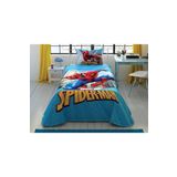 Taç Spiderman Classic Lisanslı Tek Kişilik Yatak Örtüsü
