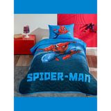 Taç Spiderman Focus Yatak Örtüsü Seti Tek Kişilik 160x230 cm Pamuk Polyester Renkli Tema - 160 x 230 cm