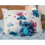Taç Stitch Yastık Kılıfı 1 Adet 50X70 Cm. %100 Pamuk - Beyaz - 50 X 70