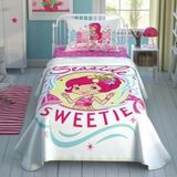 Taç Strawberry Shortcake Seaside Lisanslı Tek Kişilik Pike Takımı