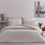 Taç Stripe Premium Basic Çift Kişilik Nevresim Takımı Gri - 200 x 220 cm