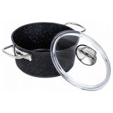 Taç TAC-3542 Black Edition Granit 24 cm Derin Tencere