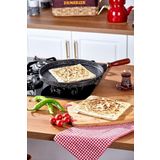 Taç TAC-6343 Döküm Granit 36 cm Siyah Gözleme Tavası