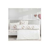 Taç Taç Lisanslı Hello Kitty Cute Baby Pamuk Bebek Nevresim Takımı