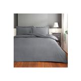 Taç Taç Saten Basic King Size Nevresim Takımı Antrasit