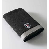 Taç Taraftar Lisanslı Beşiktaş Bukle Banyo Havlusu (70X140) - Siyah - 70 x 140 cm