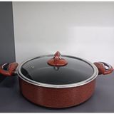 Taç Titan Granit 24 cm ( Karnıyarık, Pilav,) Basık Tencere