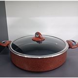 Taç Titan Granit 28 cm (Karnıyarık, Pilav,) Basık Tencere