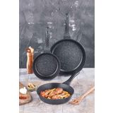 Taç Triton 3'lü Döküm Tava Seti