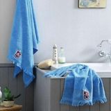 Taç Ts Tassel 75 x 150 cm 1 Adet Banyo Havlusu - Açık Mavi