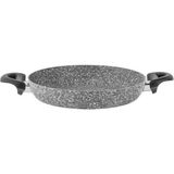 Taç Ultra Granit Sahan 18 cm Gri Renk Yumurta Pişirme için Dayanıklı Granit Malzeme TAÇ-3513 - Tava