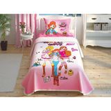 Taç Winx Dream Lisanslı Açık Pembe Tek Kişilik Pike Takımı
