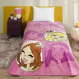Taç Winx Girl Power Lisanslı 160X220 Cm Tek Kişilik Battaniye