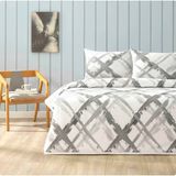 Taç Yeni Sezon Genç Modası Queen Size ( 120 x 200 Lastikli) Pike Takımı Lırıel Antrasit - 160 X 230 CM