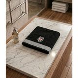 Taç Yeni Sezon Lisanslı Beşiktaş Bukle Yüz Havlusu 50 x 90 cm - Siyah