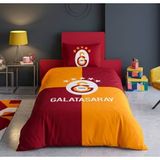 Taç Yeni Sezon Lisanslı Galatasaray Efsane Tek Kişilik Nevresim Takımı - Sarı - Kırmızı - 160 x 220 cm