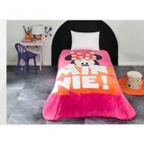 Taç Yeni Sezon Lisanslı Minnie Mouse Pinky Classic Battaniye - 160 x 220 cm - Renkli