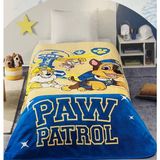 Taç Yeni Sezon Lisanslı Paw Patrol Unıted Battaniye - 160 x 220 cm - Sarı