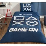 Taç Yeni Sezon Lisanslı Playstation Game On Nevresim Takımı - Lacivert - 160 x 220 cm