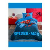 Taç Zorlu Lisanslı Yatak Örtüsü Seti Spiderman Focus Tek Kişilik