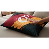 Taç Zorluteks Galatasaray Yastık Kılıfı 1 Adet 50x70 Cm. %100 Pamuk