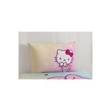 Taç Zorluteks Lisanslı Hello Kitty & Friends Desenli % 100 Pamuk Kumaş 1 Adet Yastık Kılıfı 50x70 Cm