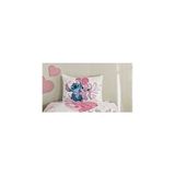 Taç Zorluteks Lisanslı Lilo & Stitch Desenli % 100 Pamuk Kumaş 1 Adet Yastık Kılıfı 50 x 70 cm - Bebe Pembe