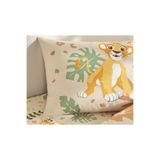 Taç Zorluteks Lisanslı Lion King Desenli % 100 Pamuk Kumaş 1 Adet Yastık Kılıfı 50x70 Cm