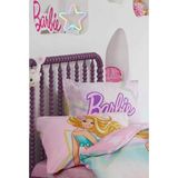 Taç Zorluteks Out Barbie Desenli 2 Adet % 100 Pamuk Kumaş Yastık Kılıfı 50X70 cm - Beyaz - Pembe - Mavi - 50 x 70