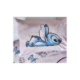 Taç Zorluteks Out Lilo & Stitch Desenli 2 Adet % 100 Pamuk Kumaş Yastık Kılıfı 50x70 cm