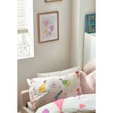Taç Zorluteks Out Prenses Desenli % 100 Pamuk Kumaş 2 Adet Yastık Kılıfı 50X70 cm - 001-Renkli - 50 x 70 cm