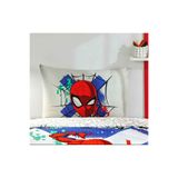 Taç Zorluteks Out Spiderman Desenli % 100 Pamuk Kumaş 2 Adet Yastık Kılıfı 50x70 cm Çift Taraflı Baskı