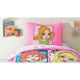 Taç Zorluteks Out Winx Desenli % 100 Pamuk Kumaş 2 Adet Yastık Kılıfı 50X70 cm - Beyaz - Mavi - Pembe - Yeşil - 50 x 70