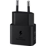Tactech iPad 10. Nesil / iPad Mini 7 / iPad Air 11 Uyumlu Aşırı Akım Korumalı Şarj Aleti 25W Hızlı Şarj Başlığı - Siyah
