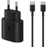 Tactech iPad Air 11 Inç (M2) / Air 13 Inç (M2) / Air 11 Inç (M3) / Air 13 Inç (M3) Uyumlu 25W Pd Hızlı Şarj Aleti Type-C Çıkışlı - Siyah