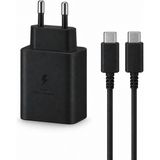 Tactech iPad Mini (A17 Pro) / Air (4. Nesil) / Air (5. Nesil) Uyumlu 45W Super Fast Hızlı Şarj Aleti - Siyah