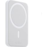 Tactech Magsafe Mini Powerbank Kablosuz Şarj - Beyaz
