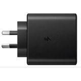 Tactech Samsung S24 / A53 / M33 Uyumlu 45W Super Fast Şarj Adaptörü - Siyah