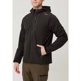 Tactical Outdoor Softshell Nefes Alabilir Su Rüzgar Geçirmez Kumaş Hafif Kapüşonlu Konforlu Mont - Siyah - XL