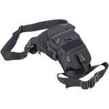Tactical Siyah Özel Bölmeli Silah Taşıma Çantası 27CmX21Cm Bel ve Bacak Çantası