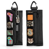 TACTICAL_GEEK TAKTİK GEEK Depolama A2 L Kese Düzenleyici, Naylon El Cüzdanı, Çok Amaçlı EDC Saklama Cebi, Erkekler için Multitools Cep Düzenleyici, Günlük Taşıma için Kompakt Alet Çantası Siyah