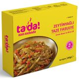 Tada 250 gr Vegan Zeytinyağlı Taze Fasulye