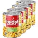 Tada Haşlanmış Tane Süt Mısır Konservesi 400 gr (4 Adet)