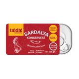 Tada Sardalya Konservesi Acılı 125 G (6'Li Paket)