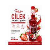 Tadesso Çilek Aromalı 750 ML Kahve ve Kokteyl Şurubu