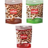 Tadım Badem-Antep Fıstığı-Yer Fıstığı 180 gr 3'lü Karma Paket