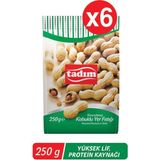 Tadım Kabuklu Yer Fıstığı 250gr 6'lı Paket - 250 gr